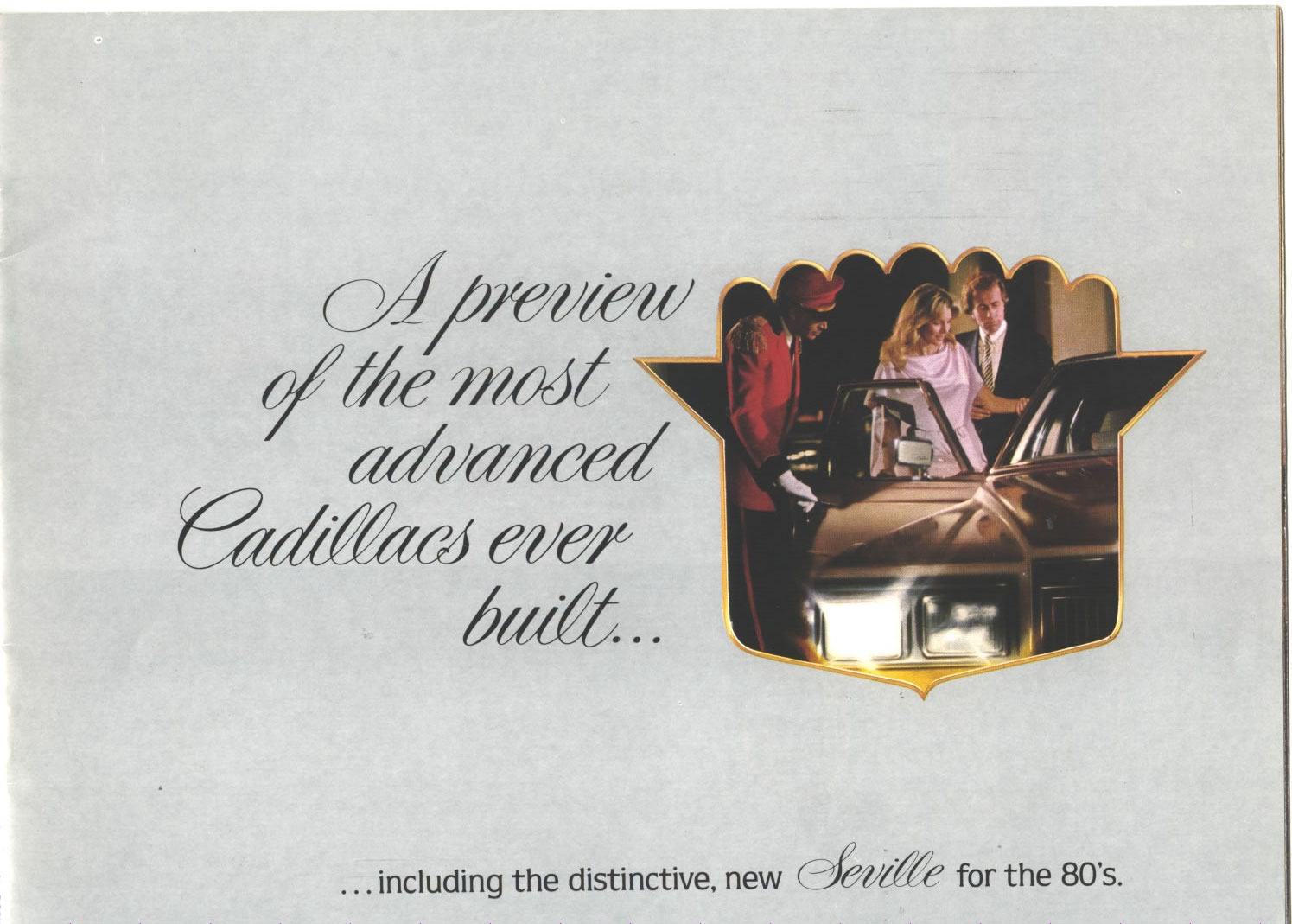 1980 Cadillac Preview Brochure Page 10